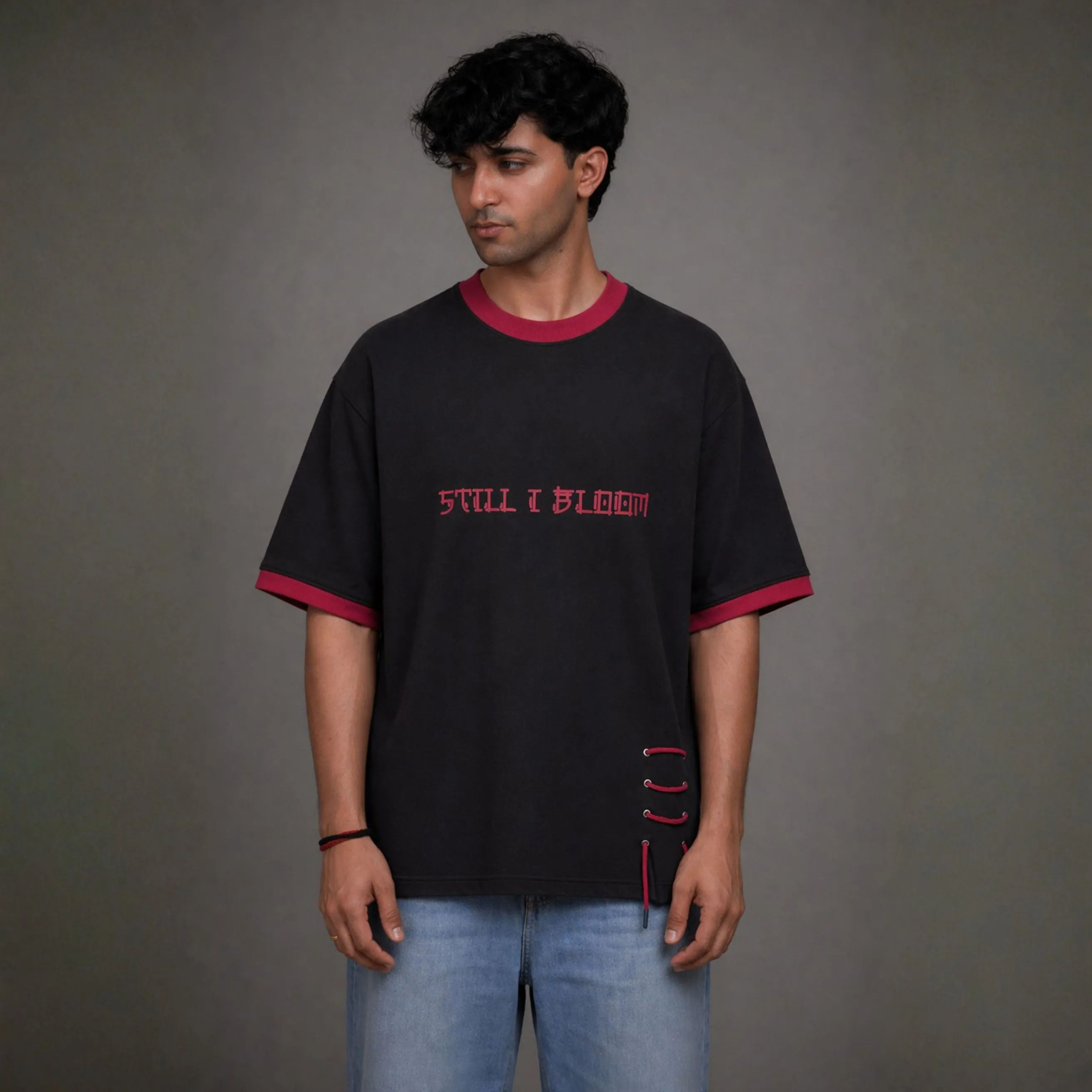 Dark Blossom Oversized Tshirt